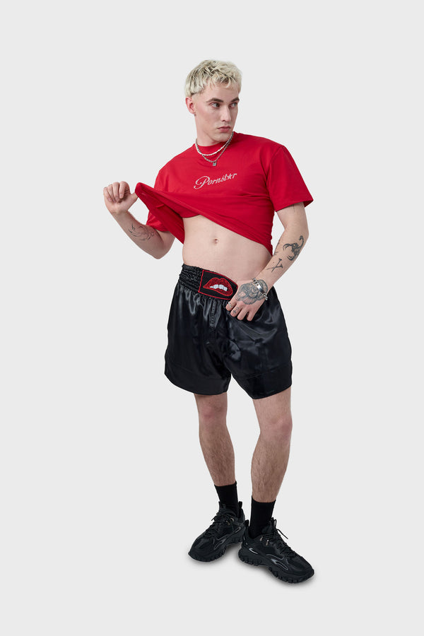 glück Pornstar Crop T-shirt