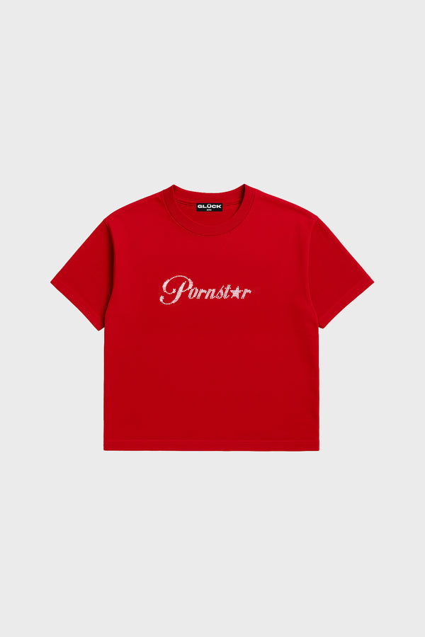 glück Pornstar Crop T-shirt