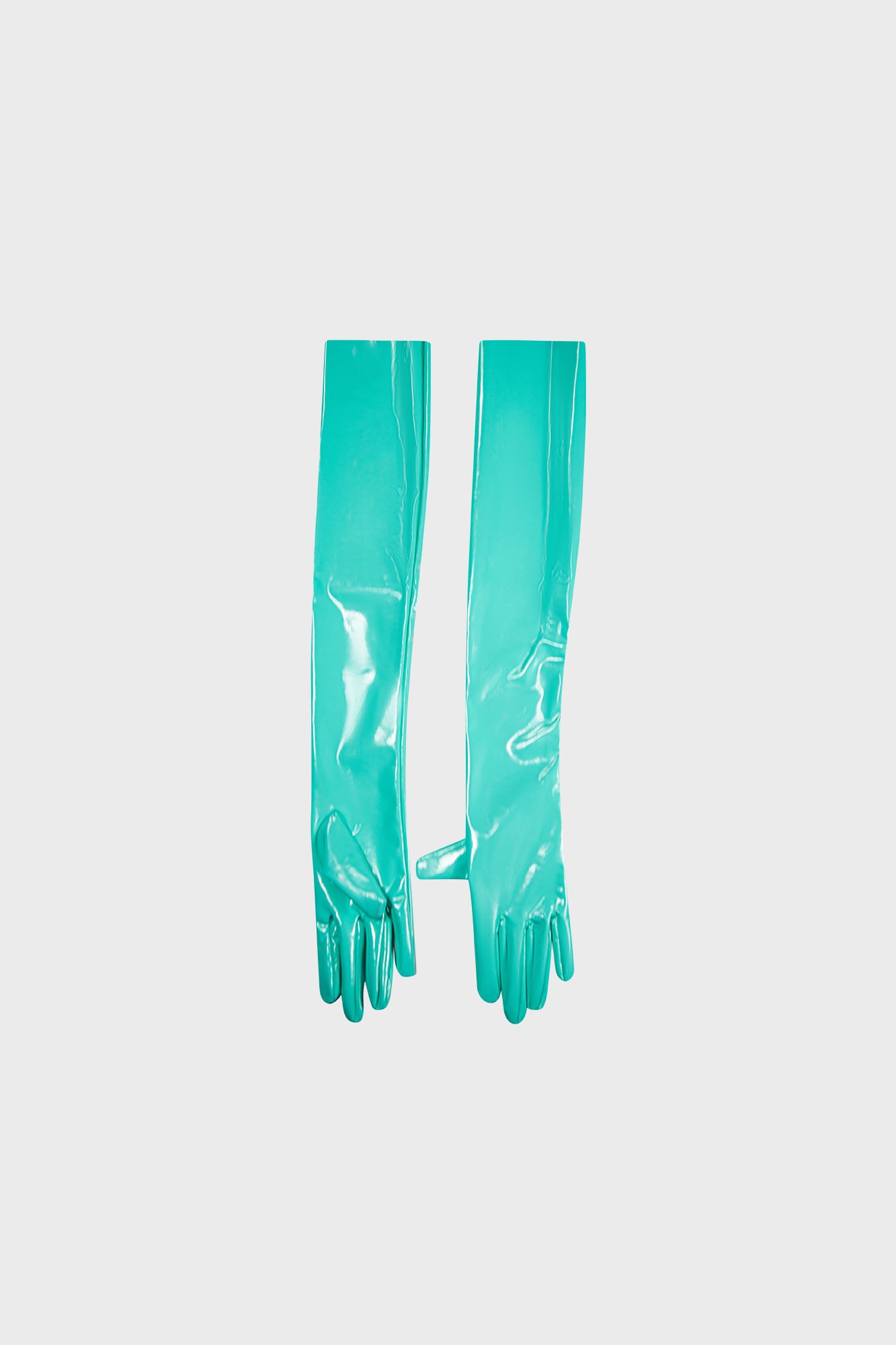 glück Turquoise opera gloves