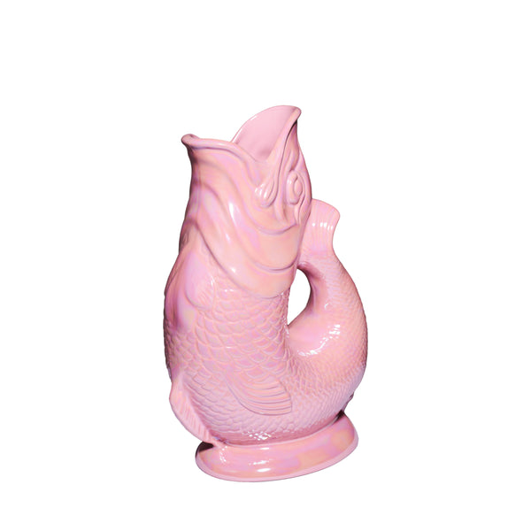 Gluggle Jug Baby Pink Lustre Original Gluggle Jug