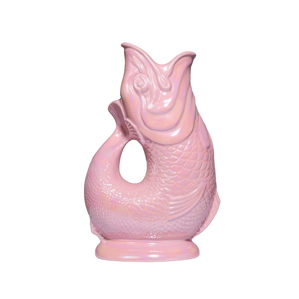 gluggle jug Baby Pink Lustre Original Gluggle Jug