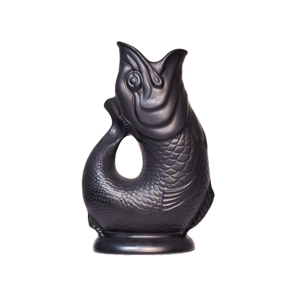 gluggle jug Black Matt Original Gluggle Jug