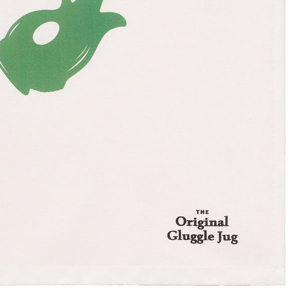 Gluggle Jug Flying Gluggles White Tea Towel