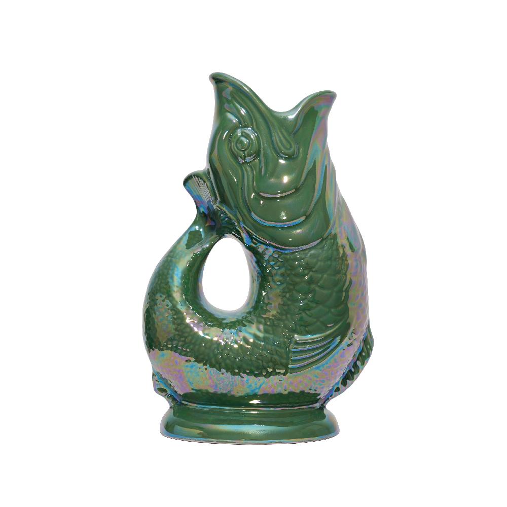 gluggle jug Green Lustre Original Gluggle Jug