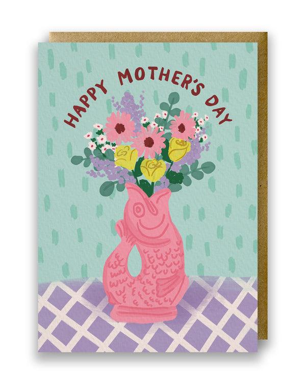 Gluggle Jug Happy Mothers Day Greeting Card