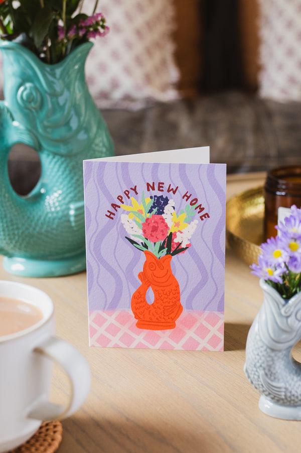 Gluggle Jug Just Married Greeting Card