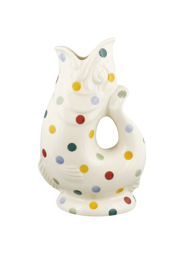 Gluggle Jug NEW Polka Dot Original Gluggle Jug