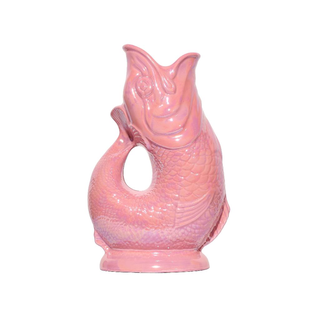 gluggle jug Pink Lustre Original Gluggle Jug