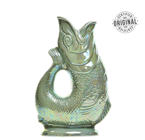 Gluggle Jug Sage Lustre Original Gluggle Jug