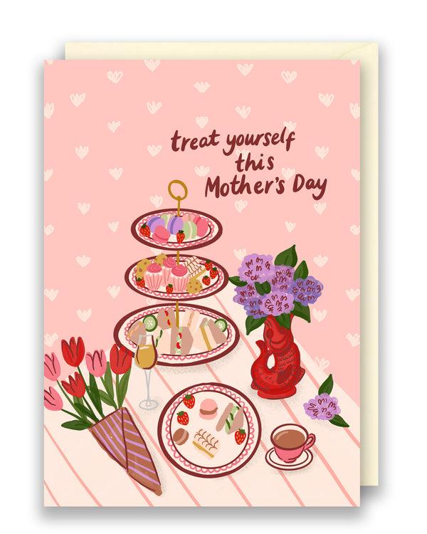 Gluggle Jug Treat Yourself Greeting Card