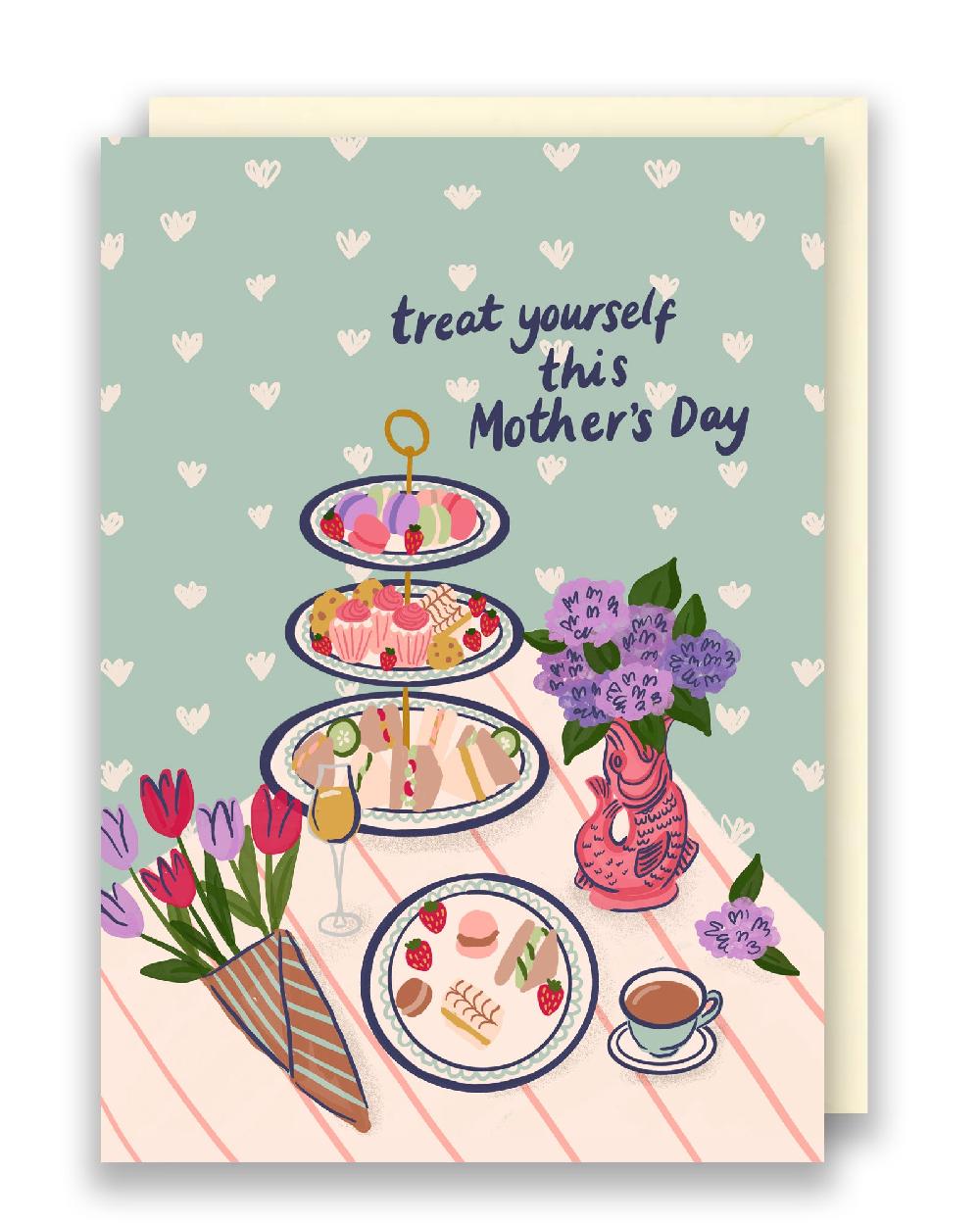 gluggle jug Treat Yourself Greeting Card