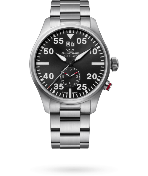 glycine Ref. GL0363 Airpilot Dual Time 44 Men