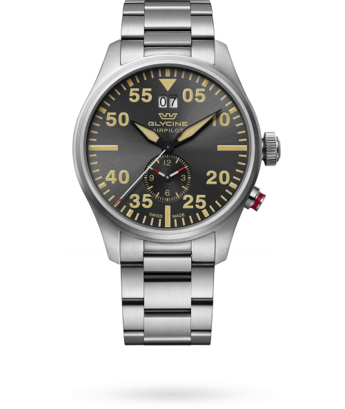 glycine Ref. GL0364 Airpilot Dual Time 44 Men