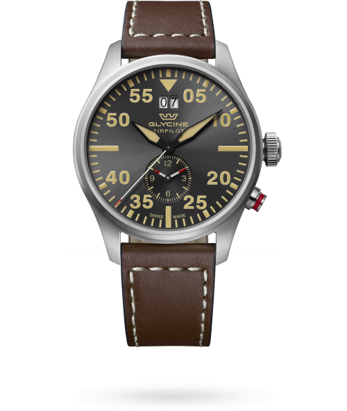 glycine Ref. GL0367 Airpilot Dual Time 44 Men