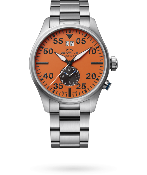 glycine Ref. GL0448 Airpilot Dual Time 44 Men