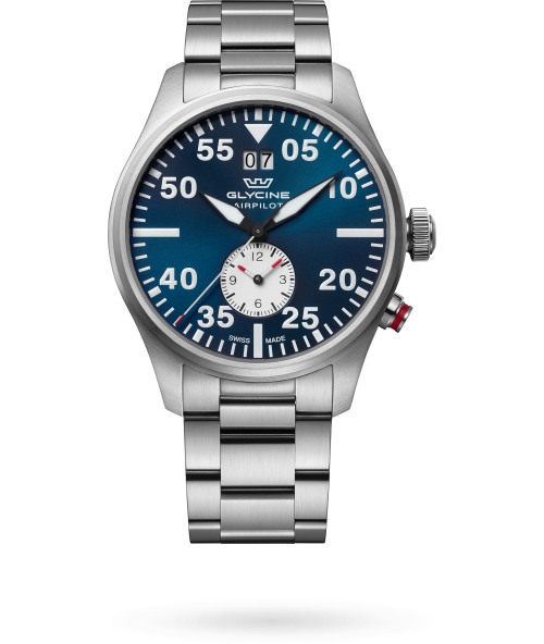 glycine Ref. GL0449 Airpilot Dual Time 44 Men