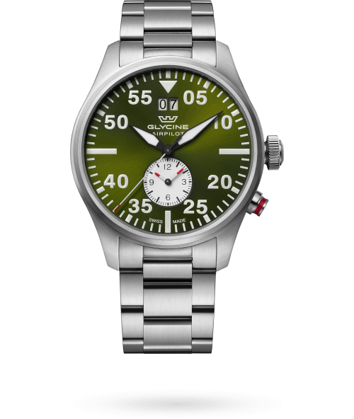 glycine Ref. GL0450 Airpilot Dual Time 44 Men