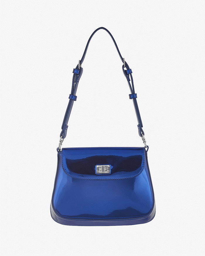 glynit Women's Mila Bag - Metallic Blue