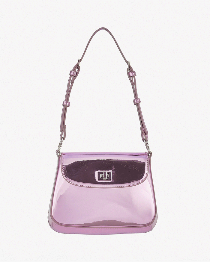 glynit Women's Mila Bag - Metallic Pink