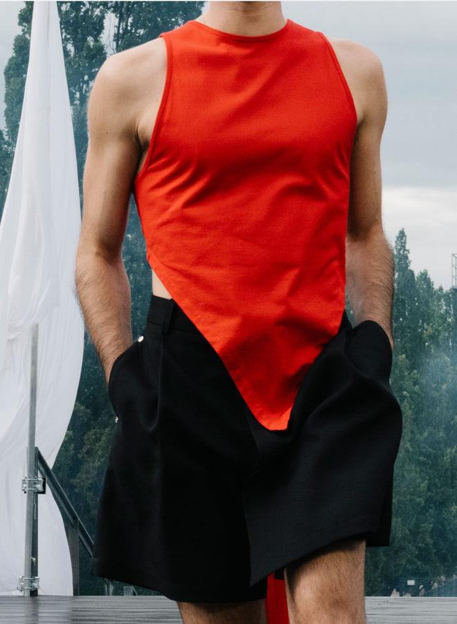 gmbh AYLIN TIED TANK TOP | RED