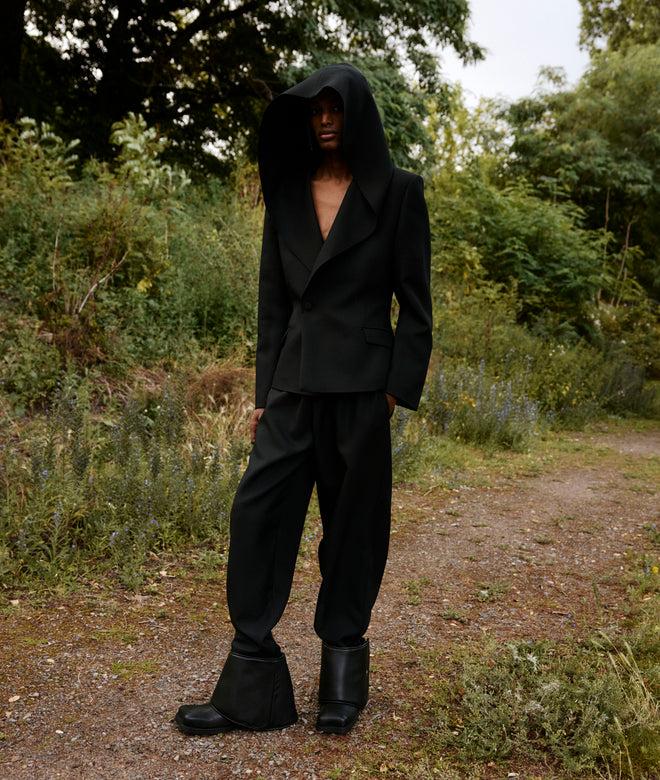 Gmbh CASSIUS JACKET WITH HOOD | BLACK