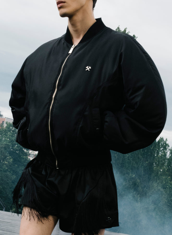 Gmbh CHARLES BOMBER JACKET | BLACK