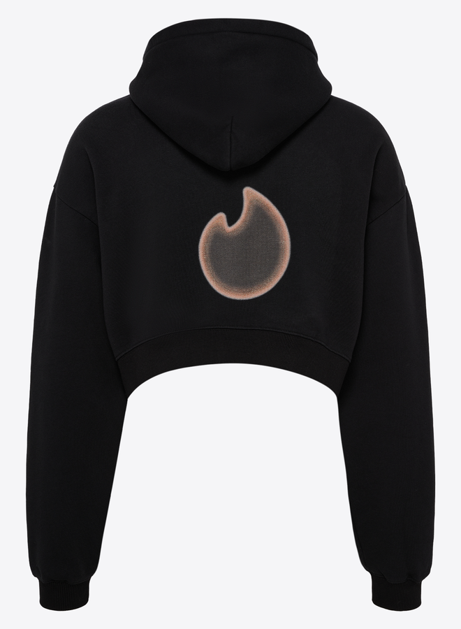Gmbh FLAME HOODIE | BLACK