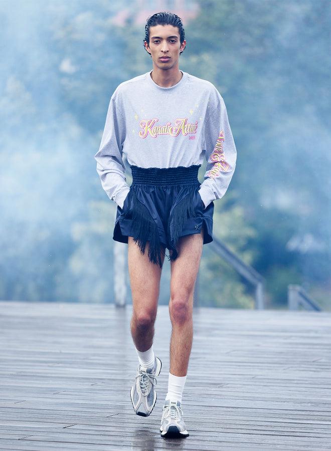 Gmbh 'KANAK ATTAK' LONG SLEEVE | GREY