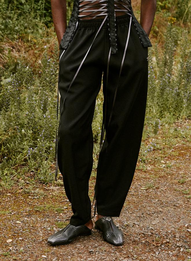 gmbh SADRIK TROUSERS | BLACK