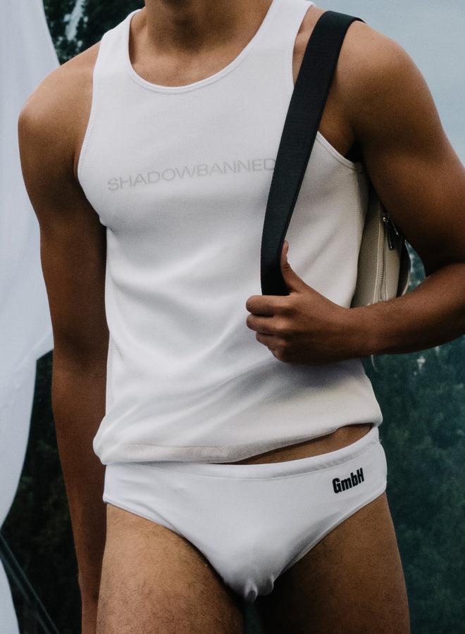 gmbh SHADOWBANNED VEST | WHITE