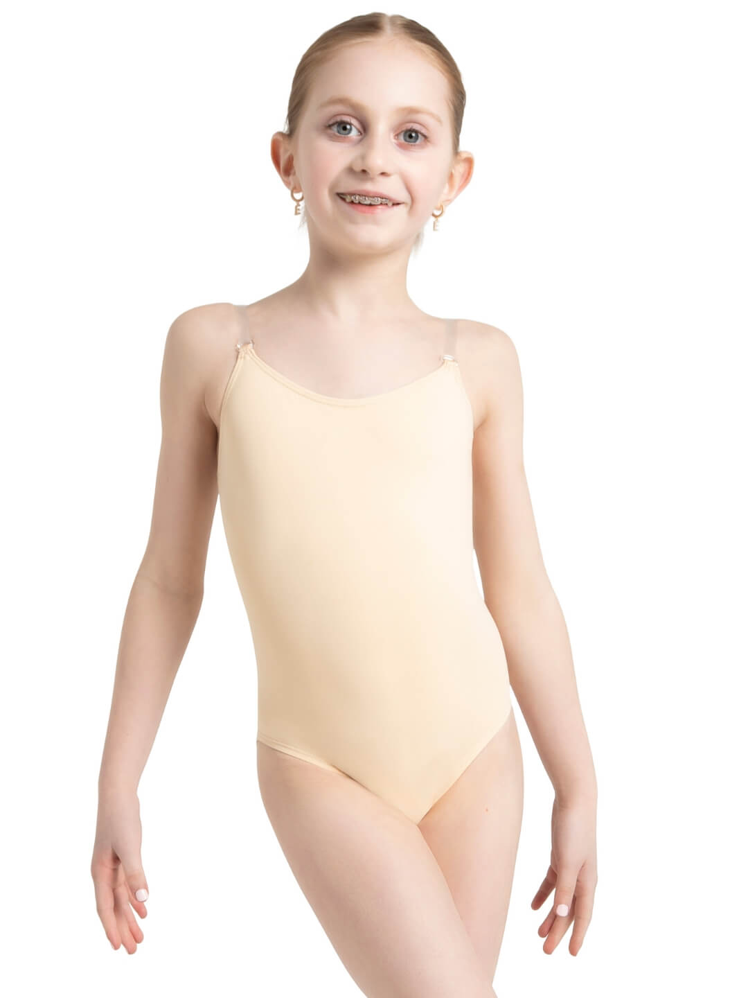 gmd Capezio - Camisole Leotard w/ Clear Transition Straps - Child