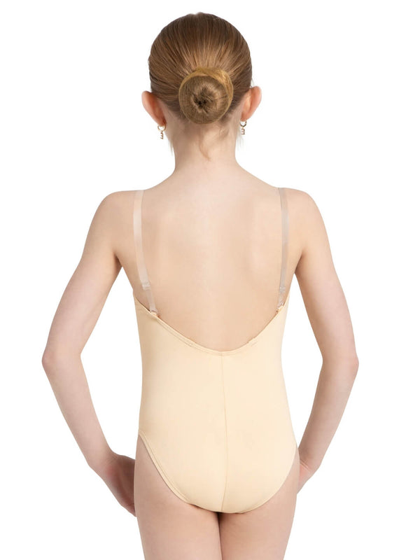 Gmd Capezio - Camisole Leotard W/ Clear Transition Straps - Child