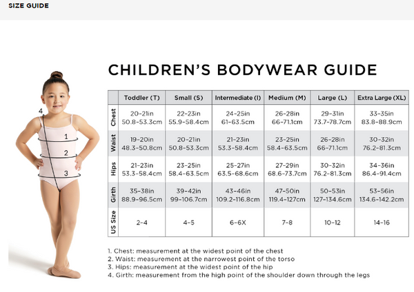 Gmd Capezio - Camisole Leotard W/ Clear Transition Straps - Child