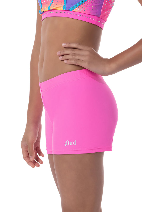 Gmd Aurora Pink Lycra Shorts