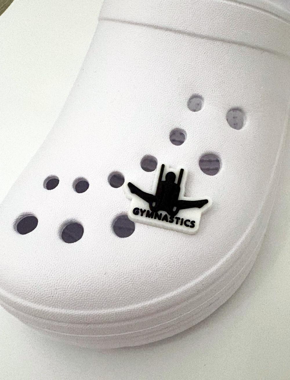 gmd B&W MAG Rings Gymnast- Croc Charm