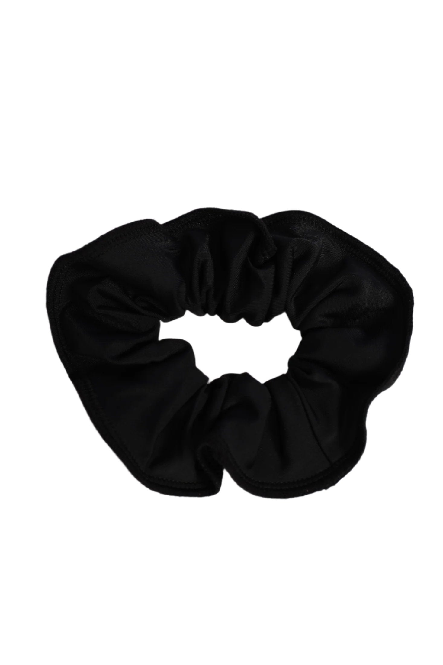 gmd Black Lycra Scrunchie