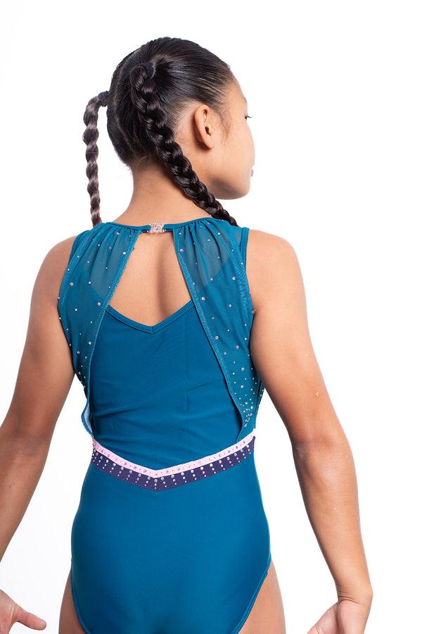 Gmd Chloe Teal Leotard