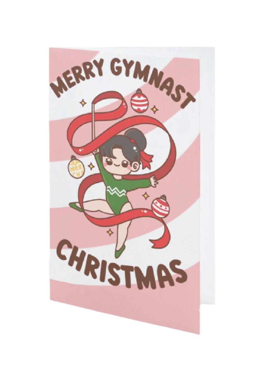gmd Christmas Gymnastics Card