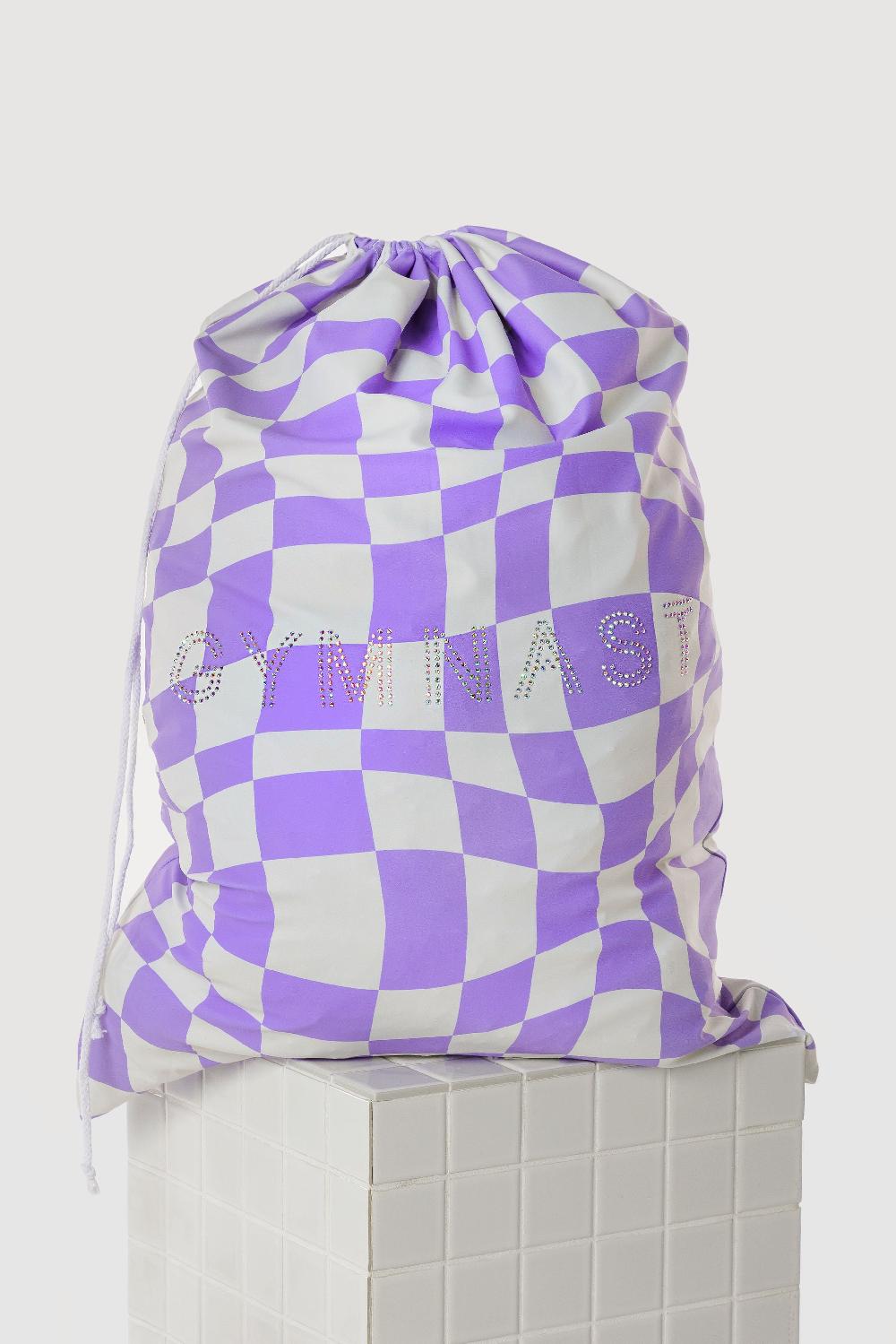 gmd Dizzy Violet Santa Sack in