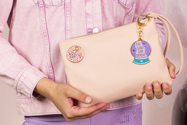 Gmd Eat Sleep Gym Repeat Key Ring