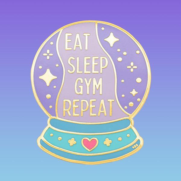 Gmd Eat Sleep Gym Repeat Pin