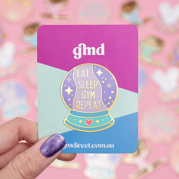 Gmd Eat Sleep Gym Repeat Pin