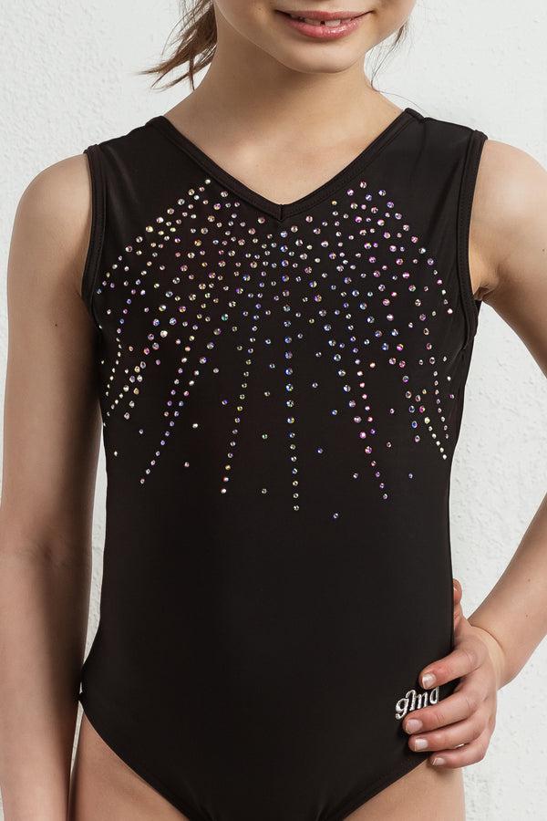Gmd Electra Black Leotard