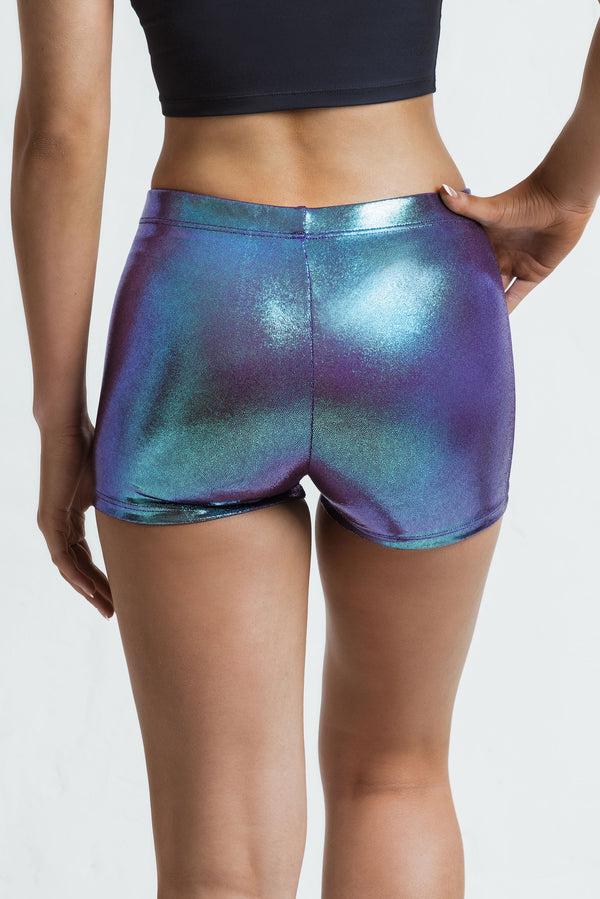 Gmd Grape Pearl Rainbow Mystique Shorts
