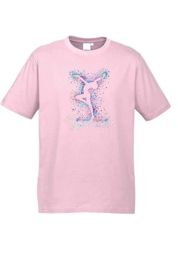 Gmd Gymnast Figure Sequin Custom Print