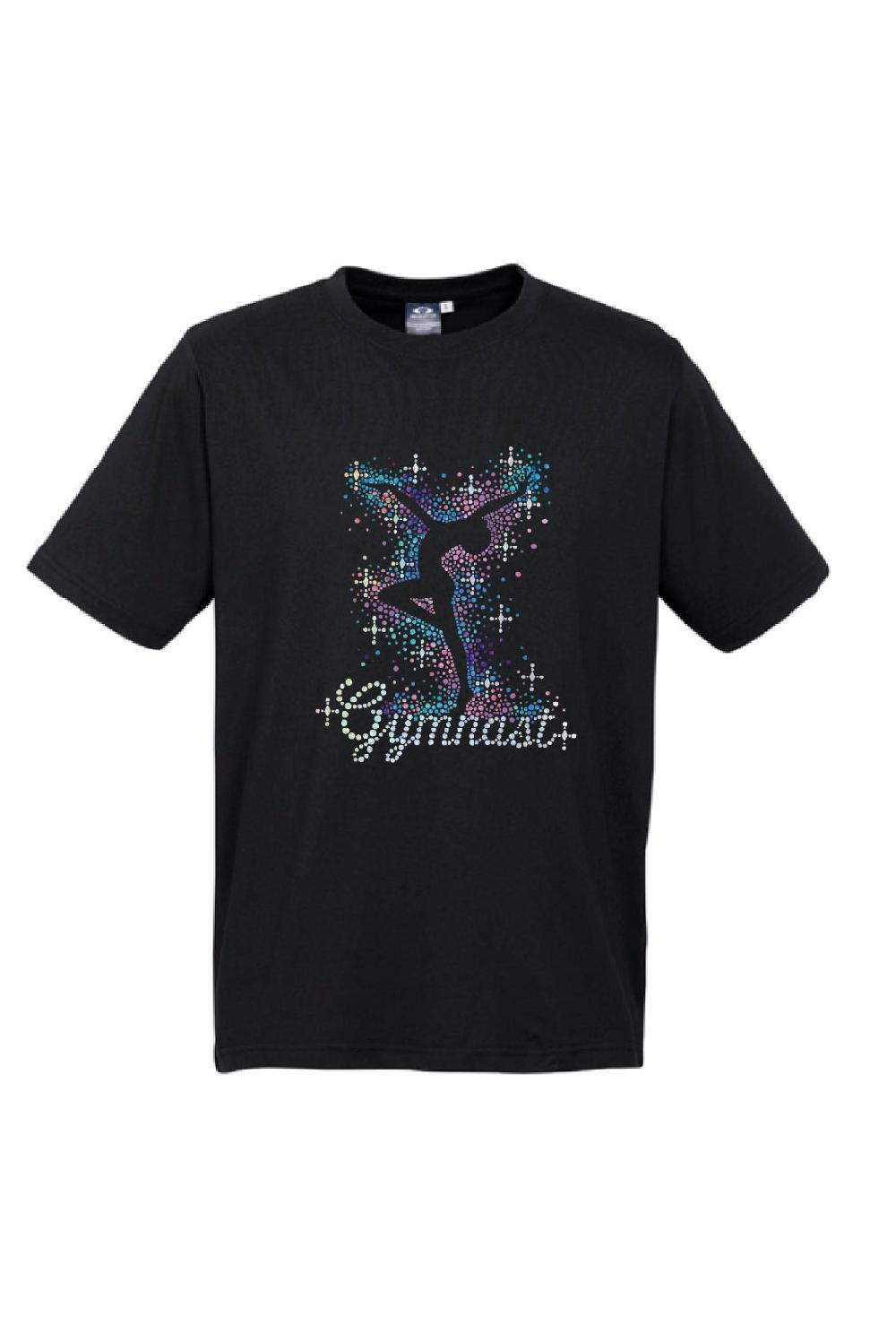 gmd Gymnast Figure Sequin Custom Print