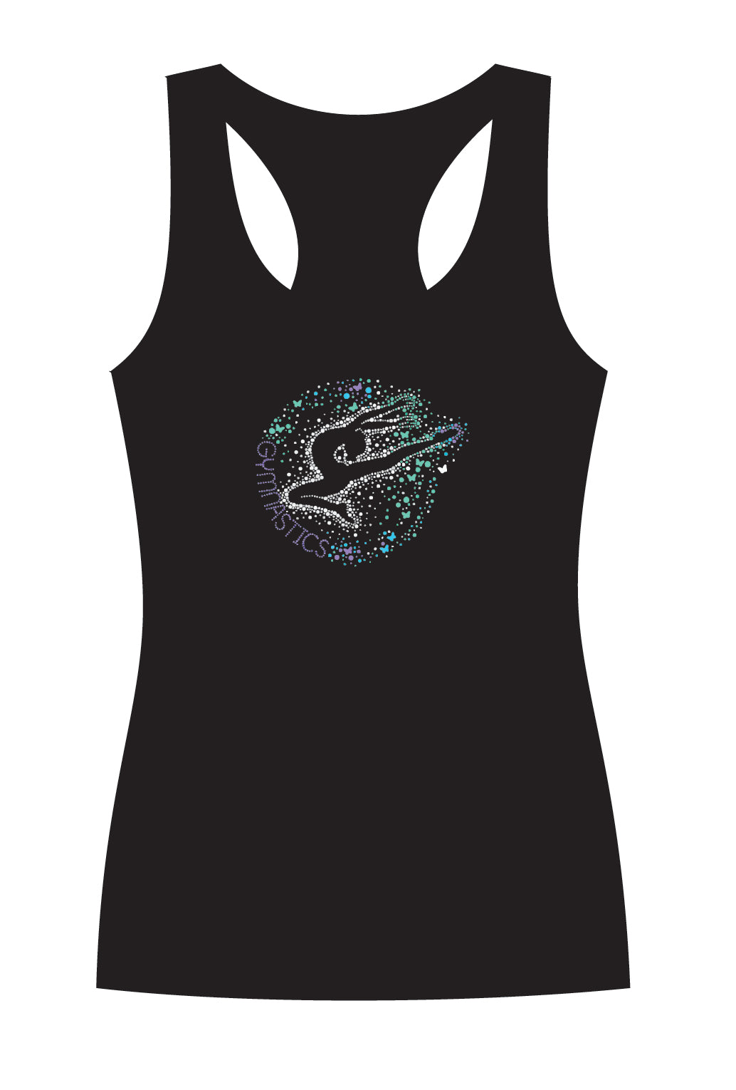 gmd Gymnast Leap Sequin Custom Print