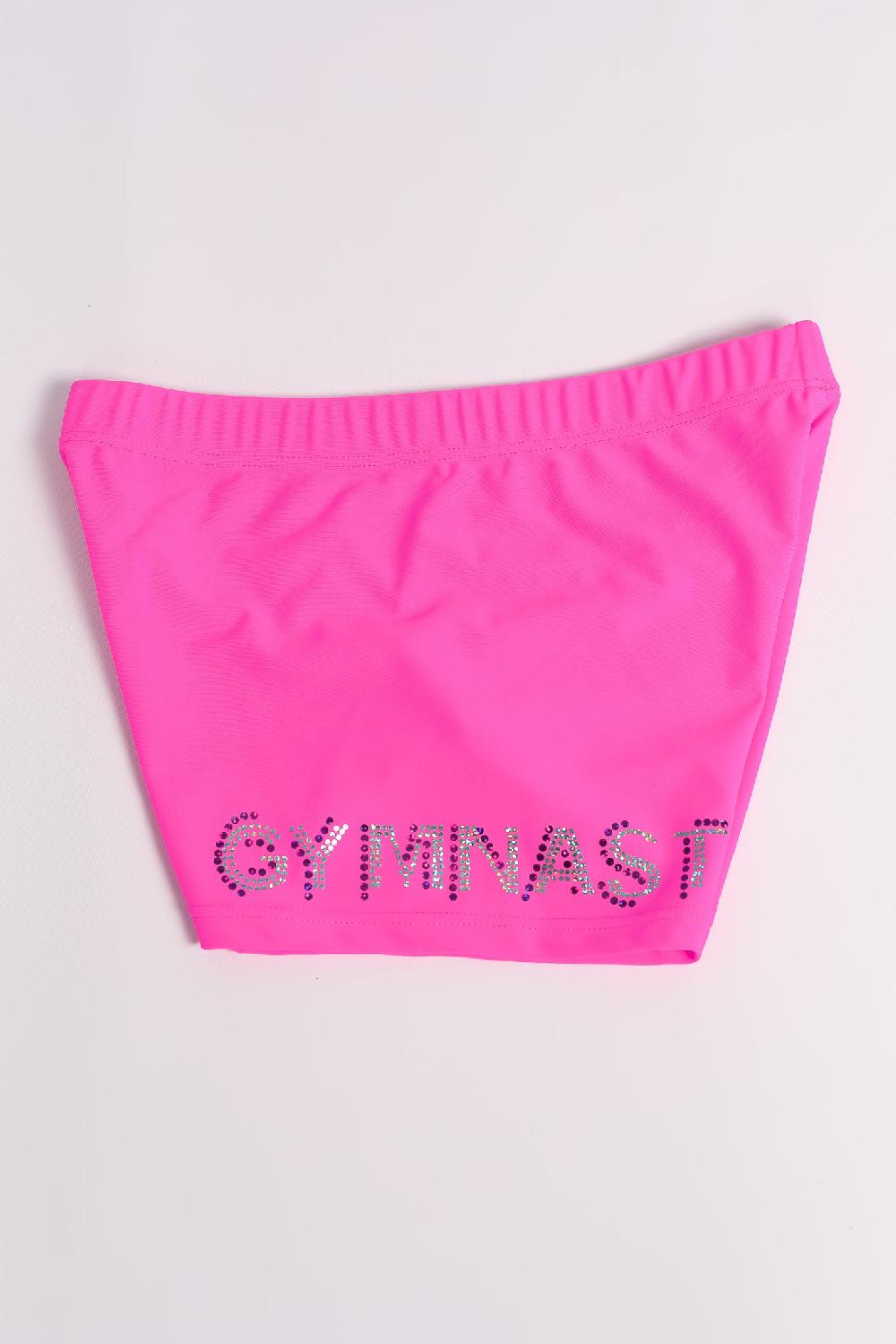 gmd Gymnast Sequin Hot Pink Shorts