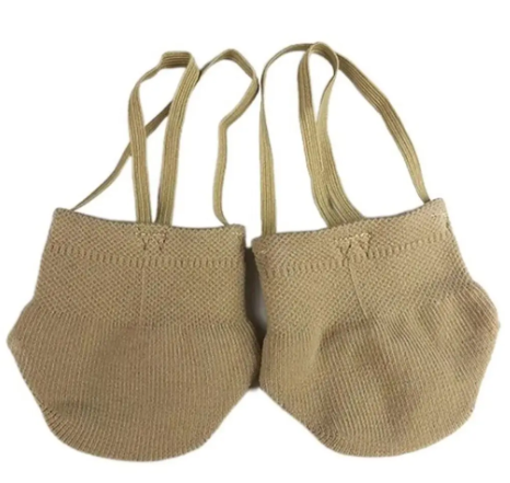 gmd Half Knitted Toe Socks Girls Gymnastics (1 pair)