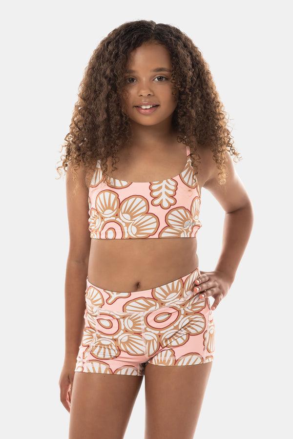 Gmd Halia Luxe Shorts - Peach